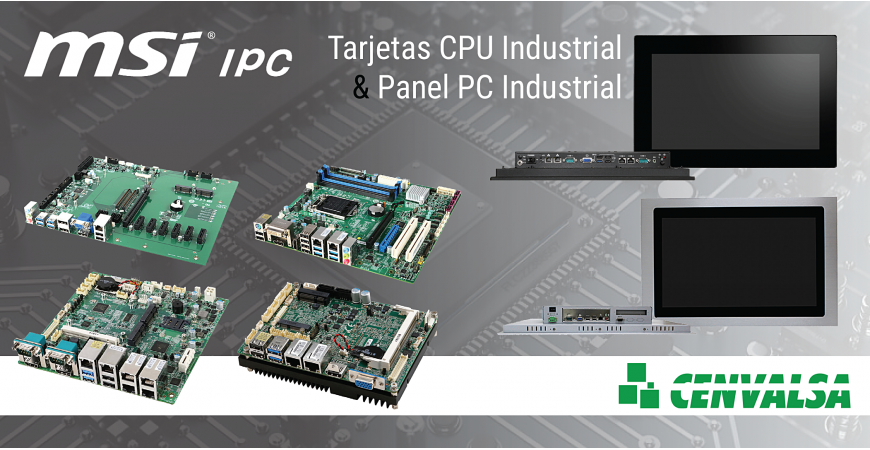 Soluciones de Plataforma Industrial: MSI IPC