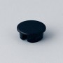 A4110000 / Tapa de botón 10 SIN línea - ABS (UL 94 HB) - black RAL 9005