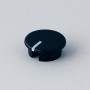 A4110100 / Tapa de botón 10 CON línea - ABS (UL 94 HB) - black RAL 9005