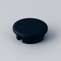 A4113000 / Tapa de botón 13.5 SIN línea - ABS (UL 94 HB) - black RAL 9005