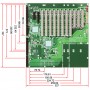 PEBPE-14AD64 / Backplanes PICMG1.3 Server grade - 14-slot [PCIe x4 (1), PCIe x8 (1), PCI-X (8), PCI (3)]