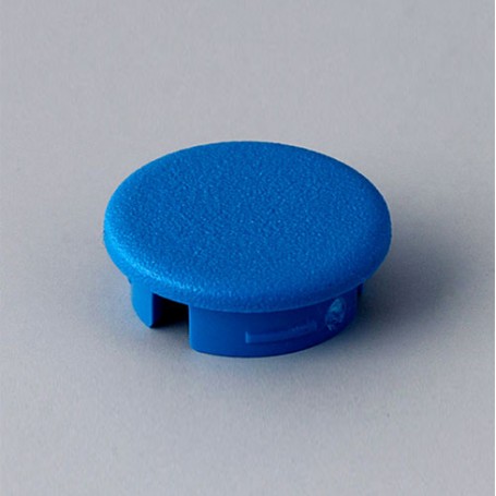 A4113006 / Tapa de botón 13.5 SIN línea - ABS (UL 94 HB) - light blue RAL 5012