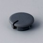 A4113108 / Tapa de botón 13.5 CON línea - ABS (UL 94 HB) - dusty grey RAL 7037
