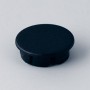 A4116000 / Tapa de botón 16 SIN línea - ABS (UL 94 HB) - black RAL 9005
