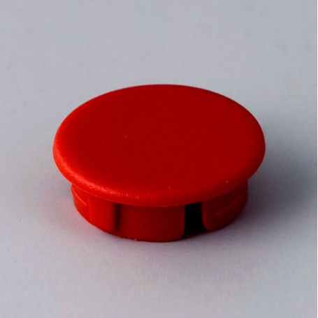 A4116002 / Tapa de botón 16 SIN línea - ABS (UL 94 HB) - red RAL F12/0-10