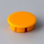 A4116004 / Tapa de botón 16 SIN línea - ABS (UL 94 HB) - yellow RAL F12/0-1