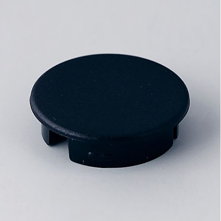 A4120000 / Tapa de botón 20 SIN línea - ABS (UL 94 HB) - black RAL 9005