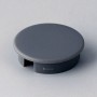 A4120008 / Tapa de botón 20 SIN línea - ABS (UL 94 HB) - dusty grey RAL 7037