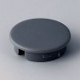 A4123008 / Tapa de botón 23 SIN línea - ABS (UL 94 HB) - dusty grey RAL 7037