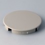 A4140007 / Tapa de botón 40 SIN línea - ABS (UL 94 HB) - pebble grey RAL 7032