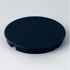 A4150000 / Tapa de botón 50 SIN línea - ABS (UL 94 HB) - black RAL 9005