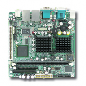 WADE-8041-1GH / Placa MINI-ITX para Celeron Mobile Ultra Low Voltage. Dual Display