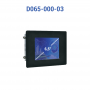 DXXX-000-03 / Monitores industriales con panel frontal de aluminio. Opción pantalla táctil resistiva/capacitiva (6,5″ a 24″)