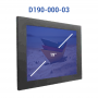 DXXX-000-03 / Monitores industriales con panel frontal de aluminio. Opcion pantalla táctil resistiva/capacitiva (6,5” a 24”)