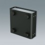A9257409 / Pies para caja de OKW: Vers. I - ABS (UL 94 HB) - black RAL 9005 - ⌀30x12mm