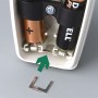 A9166002 / Contacto de batería: 2 x AAA - Acero - tin-plated