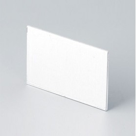 B6112112 / Panel trasero - Aluminio - matt anodised - 42,2x29,6x1mm