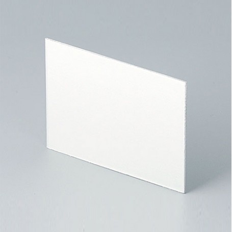 B6123112 / Panel trasero - Aluminio - matt anodised - 63,7x49,1x1mm