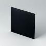 B6123221 / Panel frontal - PPO (UL 94 V-0) - black RAL 9005 - 67,6x67,6x2mm
