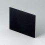 B6134222 / Panel trasero - PPO (UL 94 V-0) - black RAL 9005 - 86,8x71,8x1,7mm