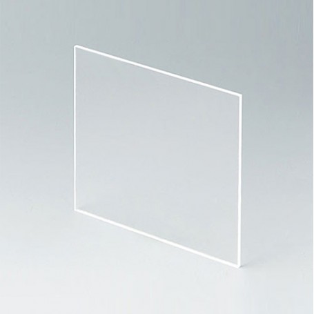 B6134331 / Panel frontal - Vidrio acrílico - transparent - 90,6x90,6x2,2mm