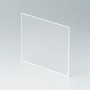 B6134331 / Panel frontal - Vidrio acrílico - transparent - 90,6x90,6x2,2mm