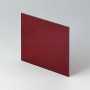 B6134341 / Panel frontal - Vidrio acrílico - red transparent - 90,6x90,6x2mm