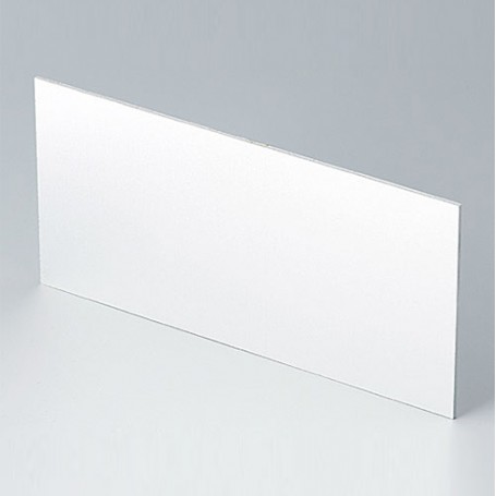 B6143111 / Panel frontal - Aluminio - matt anodised - 139,2x67,3x1,5mm