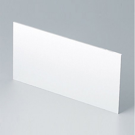 B6143112 / Panel trasero - Aluminio - matt anodised - 118,9x62,6x1,5mm