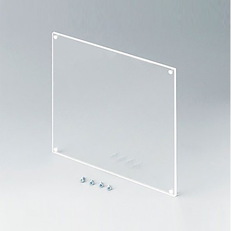 B6145331 / Panel frontal - Vidrio acrílico - transparent - 138x138x3mm