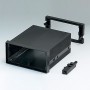 B6032031 / CAJA DIN-MODULAR TIPO A, Vers. I - PPO (UL 94 V-0) - black RAL 9005 - 96x48x100mm