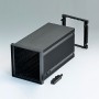 B6034102 / DIN-MODULAR CASE TYPE A, Vers. II - PPO (UL 94 V-0) - black RAL 9005 - 96x96x179mm
