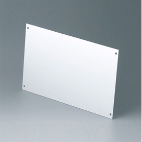 A9180001 / Panel frontal - Aluminio - matt anodised - 205,5x129,4x1,5mm