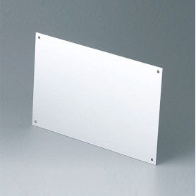 A9184001 / Panel frontal - Aluminio - matt anodised - 200x130x1,5mm