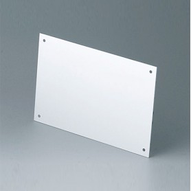 A9186001 / Panel frontal - Aluminio - matt anodised - 161,5x106x1,5mm