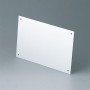 A9186001 / Panel frontal - Aluminio - matt anodised - 161,5x106x1,5mm