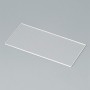 A9160004 / Ventana de visualización P - Vidrio acrílico - transparente - 60x30x1mm