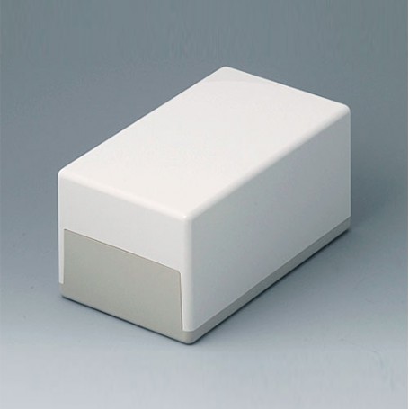 A9041065 / CAJA PLANA 189 H, Vers. I - ABS (UL 94 HB) - off-white RAL 9002 - 189x110x97mm - IP 40