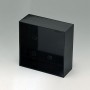 A8010400 / CAJA VACÍA, Vers. I - PF (UL 94 V-0) - black RAL 9005 - 100x100x40mm