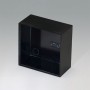 A8040200 / CAJA VACÍA, Vers. I - PF (UL 94 V-0) - black RAL 9005 - 40,2x40,2x20mm
