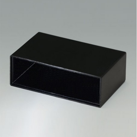 A8040250 / CAJA VACÍA, Vers. I - PF (UL 94 V-0) - black RAL 9005 - 40,2x13,55x25mm