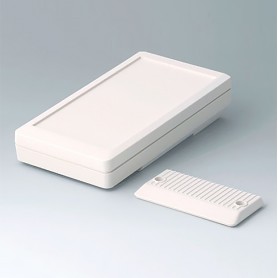 A9073107 / DATEC-MOBIL-BOX S, Vers. I - ABS (UL 94 HB) - off-white RAL 9002 - 152x83x33,5mm - IP 65 opt.
