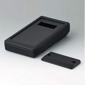 A9073209 / DATEC-MOBIL-BOX S, Vers. II - ABS (UL 94 HB) - black RAL 9005 - 152x83x33,5mm - IP 65 opt.