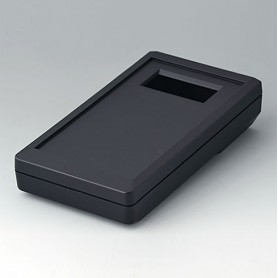 A9073409 / DATEC-MOBIL-BOX S para LCD en miniatura con 4 líneas x 20 caracteres - ABS negro - 152x83x33,5mm - IP 65 opt.