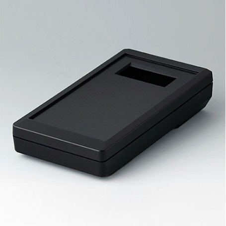 A9073419 / DATEC-MOBIL-BOX S para LCD en miniatura con 4 líneas x 20 caracteres - ABS negro - 152x83x33,5mm - IP 65 opt.