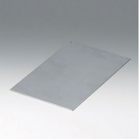 B4116116 / Panel frontal MH - Aluminio - matt anodised - 128x209x2mm
