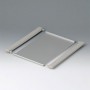 B4116126 / Placa de perfil M - Aluminio - matt anodised - 168x220x8mm