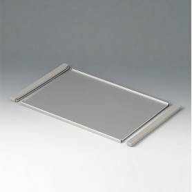 B4126126 / Placa de perfil SL - Aluminio - matt anodised - 263x180x8mm