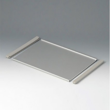 B4126126 / Placa de perfil SL - Aluminio - matt anodised - 263x180x8mm
