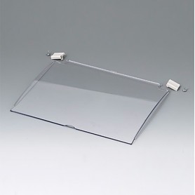 A9194131 / Tapa abatible con bisagra M - PC (UL 94 V-0) - clear
